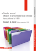Dossiers de travail - Dossier annuel : Mission de présentation des comptes - Associations loi 1901