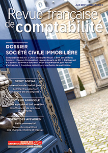 RFC N° 508 - Revue Française de Comptabilité - Avril 2017 - Dossier : Société civile immobilière