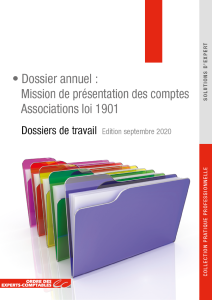 Dossiers de travail - Dossier annuel : Mission de présentation des comptes - Associations loi 1901