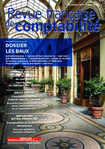 RFC N° 514 - Revue Française de Comptabilité - Novembre 2017 - Dossier : Les Baux