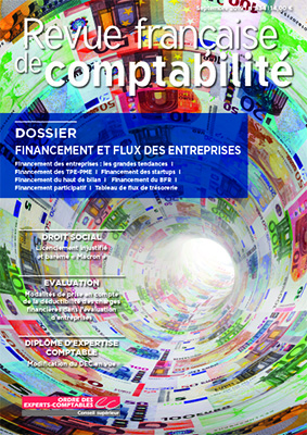 RFC N° 534  - Septembre 2019 - Dossier : Financement et flux des entreprises