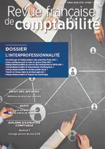 RFC N° 522 - Revue Française de Comptabilité - Juillet-Août 2018 - Dossier : L'Interprofessionnalité