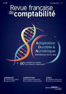 Code comptable et incidences fiscales 2022