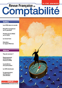 RFC N° 467 - Revue française de la comptabilité - Juillet-Août 2013