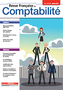 RFC N° 472 - Revue française de la comptabilité - Janvier 2014