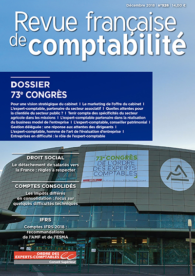 RFC N° 526  - Décembre 2018 - Dossier : 73e Congrès