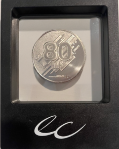 Médaille des 80 ans de l'Ordre des Experts-Comptables